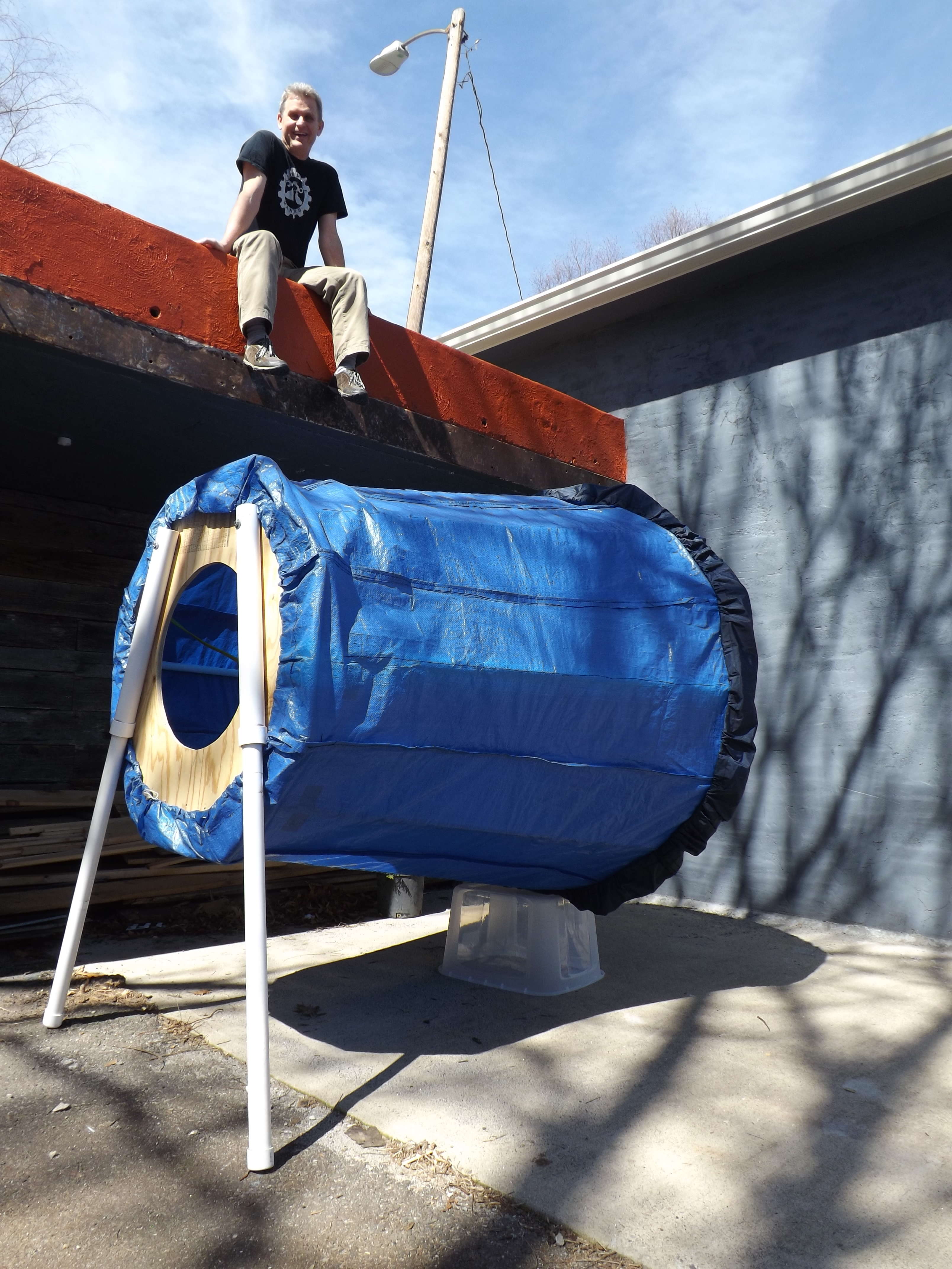 Giant Vortex Air Cannon project image