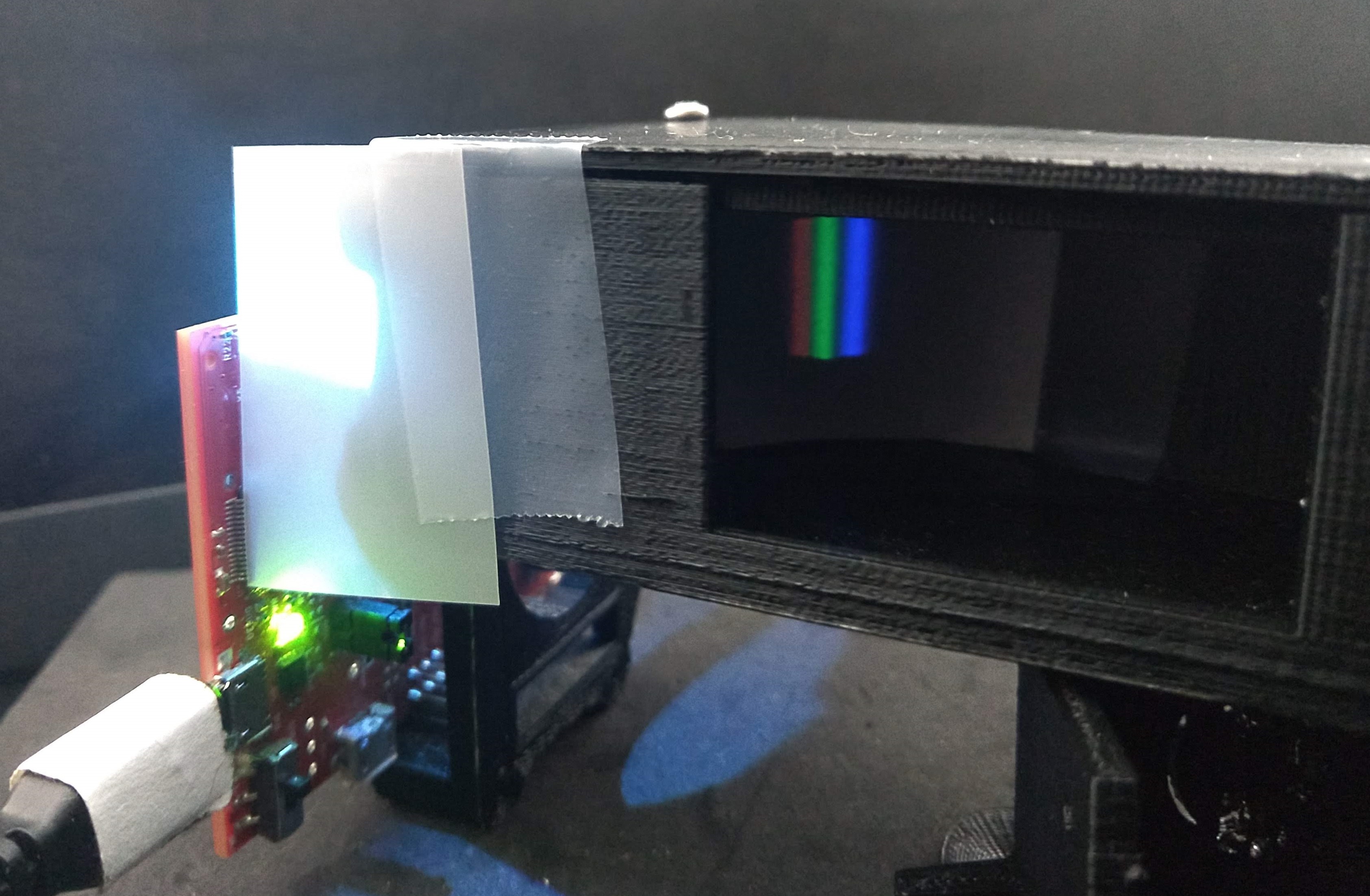 Spectroscopy - Measuring light and color project image